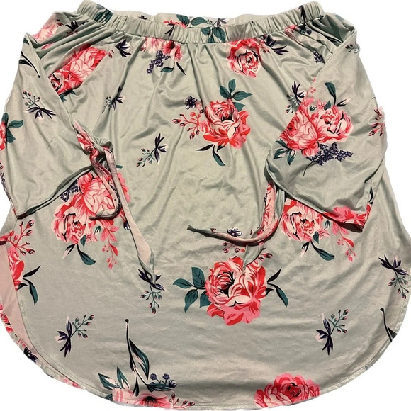 off the shoulder floral top - Picture 1 of 1